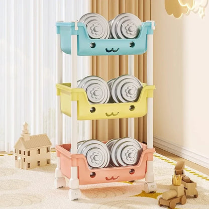 Toy Bookshelf Snack  Trolley