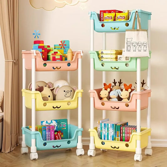 Toy Bookshelf Snack  Trolley