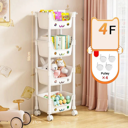 Toy Bookshelf Snack  Trolley